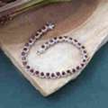 INR 9500, Buy Now Sterling Silver Garnet Bracelets Online
