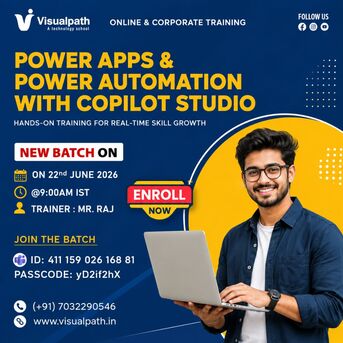 Hyderabad, Education, Power Apps & Power Automate Training New Batch Open