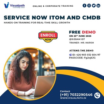 Hyderabad, Education, ServiceNow ITOM & CMDB Online Free Demo | 25th June 2026