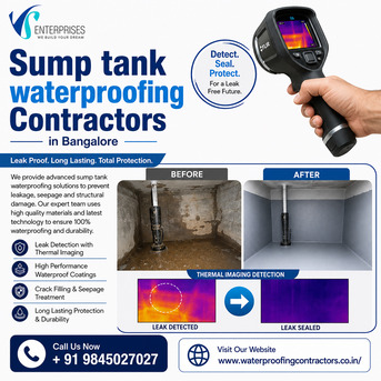 Bangalore, Construction, Sump Tank Waterproofing Contractors In Bangalore