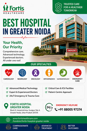 Gurugram, Health, Best Hospital In Greater Noida | Fortis Hospital Greater Noida