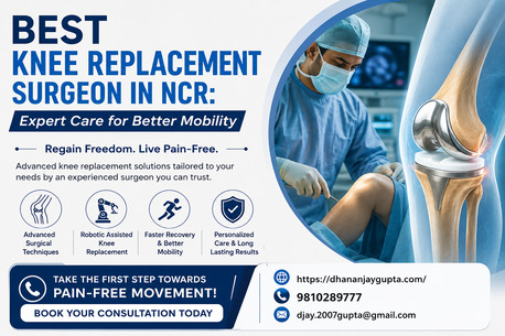 New Delhi, Health, Best Knee Replacement Surgeon In NCR: Expert Care For Better Mobility