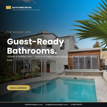 London, Household, Bath Restoration For Holiday Lets & Airbnb
