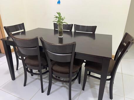 Tubli, Furniture, BHD 45,  6 Seater Dining Table
