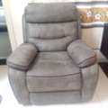 BHD 220,  3-seater Gray Recliner-style Sofa(ELECTRIC SYSTEM) +1 RECLINED SING SOFA