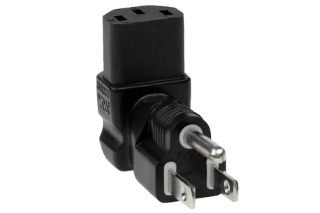 New York, Electronics, USD 3,  Buy C13 To USA NEMA 5-15P Power Plug Adapter Online | SF Cable