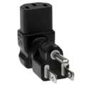 USD 3,  Buy C13 To USA NEMA 5-15P Power Plug Adapter Online | SF Cable