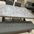 BHD 90,  Modern 5-Seater Dining Table Set &ndash; Excellent Condition