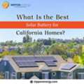 What Is The Best Solar Battery For California Homes?