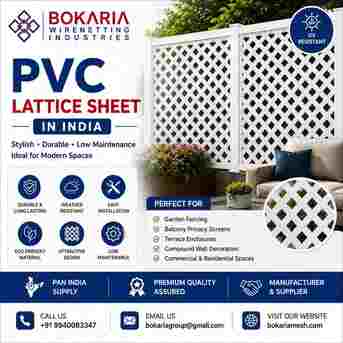 Mumbai, Materials, PVC Lattice Sheet Manufacturer & Supplier