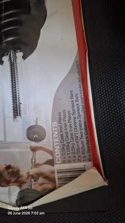 Jeddah, Materials, SAR 350,  World Fitness Barbell And Dumbbell Set 50 KG (New)
