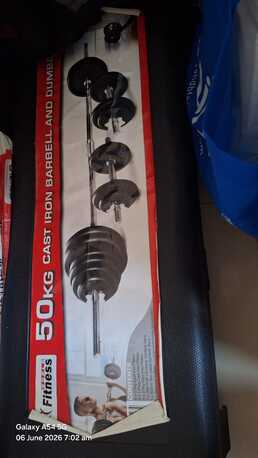 Jeddah, Materials, SAR 350,  World Fitness Barbell And Dumbbell Set 50 KG (New)