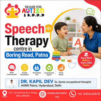 Mumbai, Health, Top Speech Therapy Solutions In Boring Road, Patna &ndash; Rehab For Autism & ADHD Center