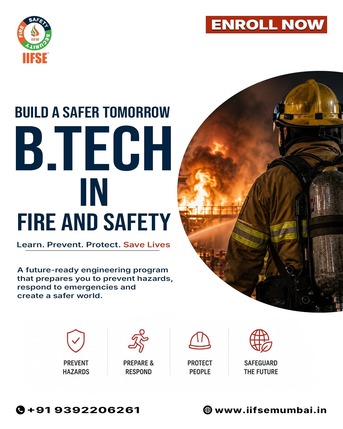Mumbai, Education, BTech In Fire And Safety | Fire Safety Engineering Course