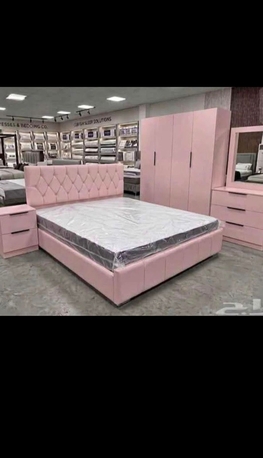 Jeddah, Furniture, SAR 1550,  COMPLETE WOODEN BEDROOM FURNITURE SETS PAY WITH TABBY AND TAMARA OR CASH