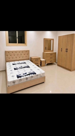 Jeddah, Furniture, SAR 1550,  COMPLETE WOODEN BEDROOM FURNITURE SETS PAY WITH TABBY AND TAMARA OR CASH