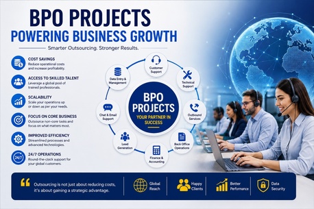 Noida, Business, BPO Projects Provider For Startups And Growing Businesses