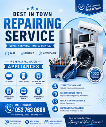 Dubai, Appliance Repair, SAME DAY APPLIANCES REPAIIRNG SERVICE DUBAI