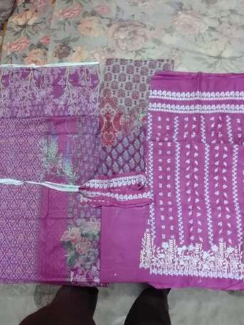 Riyadh, Clothing & Accessories, SAR 199,  Ladies Embroidery Suite Stitched & Unstitched For Sale In Riyadh Only199SR