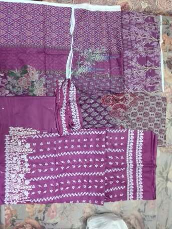 Riyadh, Clothing & Accessories, SAR 199,  Ladies Embroidery Suite Stitched & Unstitched For Sale In Riyadh Only199SR