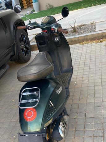 Riyadh, Motorcycles, SAR 4000,  2024 Italian Scooter 162cc &ndash; Excellent Condition &ndash; All Documents Available &ndash; SAR 4,000