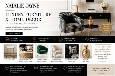 Perth, Furniture, Luxury Furniture & Home Décor Deals In Claremont Perth