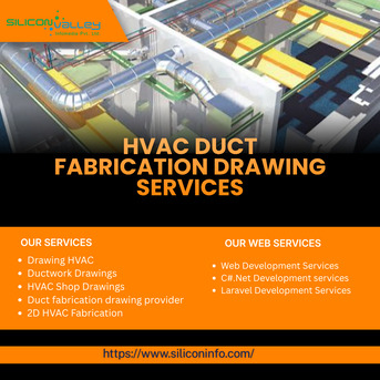 London, Construction, Precision-Driven HVAC Duct Fabrication Drawing Services By Silicon Valley In The UK