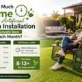 How Much Time Does Artificial Lawn Installation Actually Save Each Month?