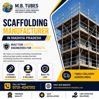 Indore, Wholesale Products, Scaffolding Manufacturer In Madhya Pradesh | MB Tubes