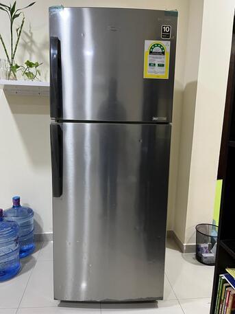 Dammam, Appliances, SAR 1000,  Samsung Double Door Refrigerator For Sale &ndash; 368L