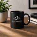 INR 450,  Black Ceramic Mugs