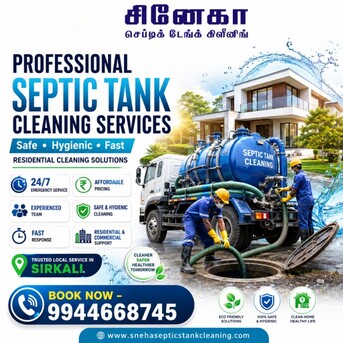 Mumbai, Cleaning, Professional Septic Tank Cleaning Services In Sirkali | 24/7 Emergency Cleaning