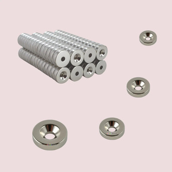 New Delhi, Electronics, INR 25,  Neodymium Channel Countersunk Ring Magnet For Mounting