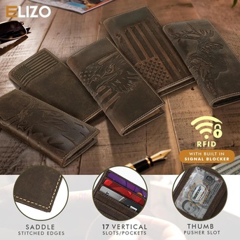 New York, Clothing & Accessories, USD 250,  Leather Long Wallet