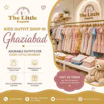 Ghaziabad, Fashion & Design, Kids Outfit Shop In Ghaziabad