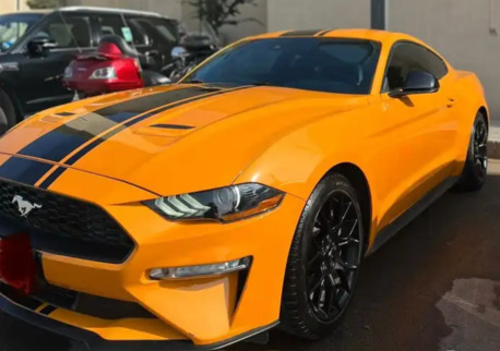 Riyadh, Vehicles, Cars & Trucks , SAR 120,  Ford Mustang,  2019,  Automatic,  84000 KM,   Ecoboost  - Still Brand New