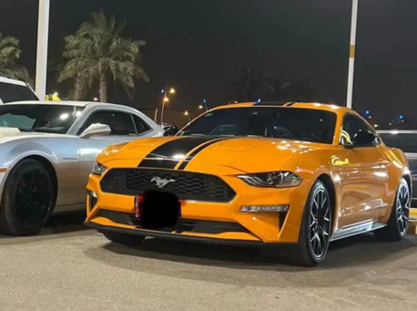 Riyadh, Vehicles, Cars & Trucks , SAR 120,  Ford Mustang,  2019,  Automatic,  84000 KM,   Ecoboost  - Still Brand New