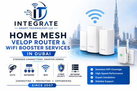 Silicon Oasis, Technical, HOME MESH VELOP ROUTER & WIFI BOOSTER SERVICES IN DUBAI