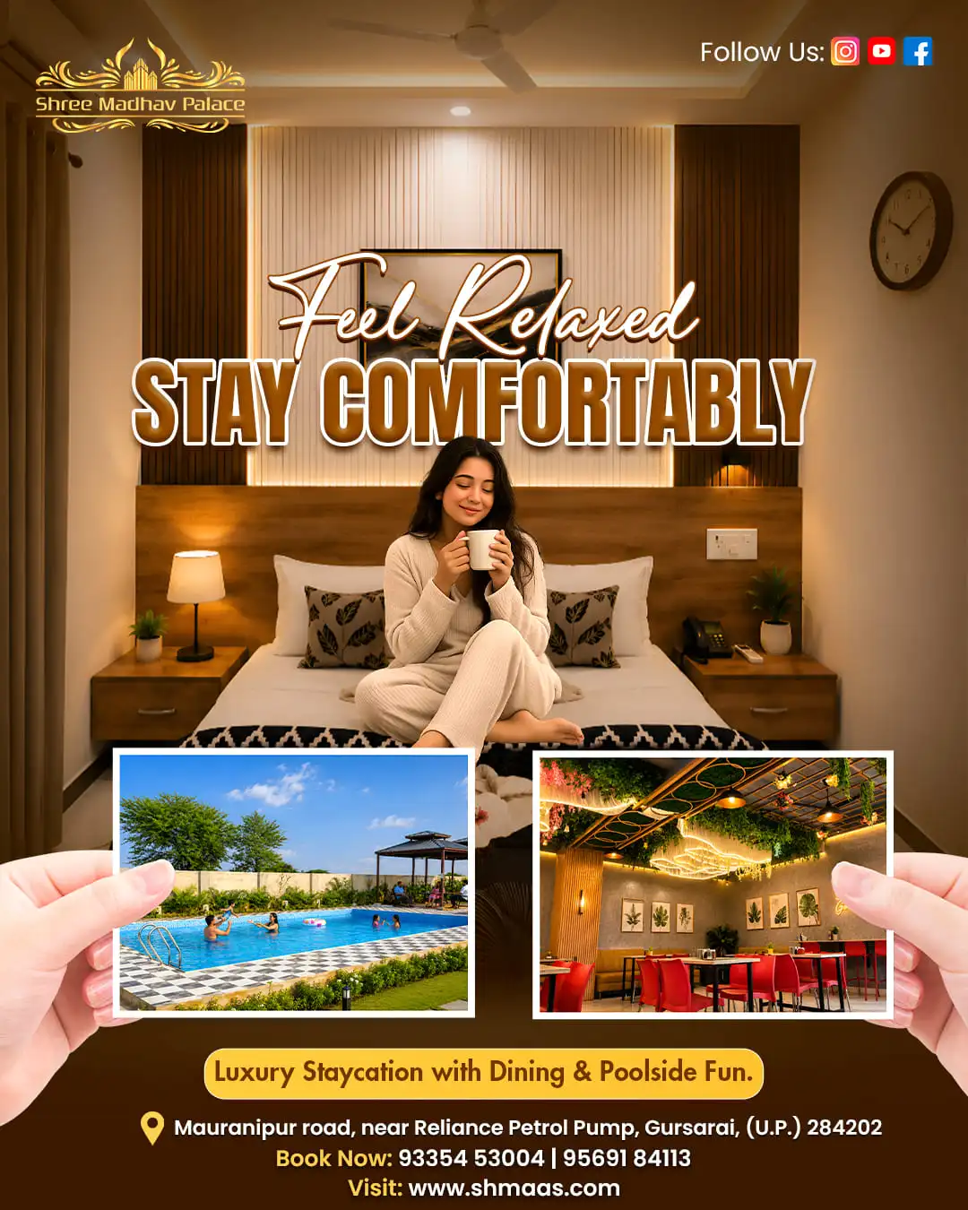 Lucknow, Food & Drink, Hotel In Garautha For Comfortable Accommodation And Relaxation