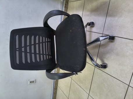 Khobar, Household Items, SAR 50,  Office Chair Black Low Price Sell