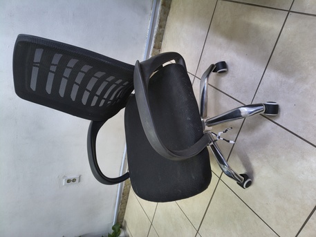 Khobar, Household Items, SAR 50,  Office Chair Black Low Price Sell