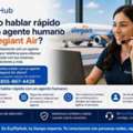 ¿Cómo Hablar Rápido Con Un Agente Humano En Allegiant Air?
