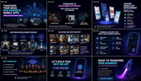 Punjab, Software Development, Mobile App Development Company In Mohali | Shivah Web Tech