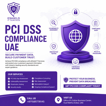 Dubai, Security, PCI DSS Compliance UAE Services | EShield IT Services