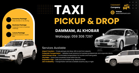 Dammam, Pick Up & Drop Off, TAXI PICKUP & DROP