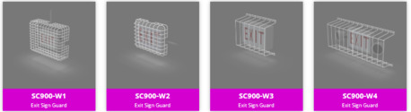 New York, Electronics, USD 6,  Durable Exit Sign Guards For High-Traffic Environments
