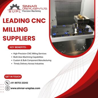 Mumbai, Machinery, CNC Milling India &ndash; Precision Components From Trusted CNC Milling Manufacturers