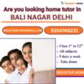 Home Tutors In Bali Nagar Delhi