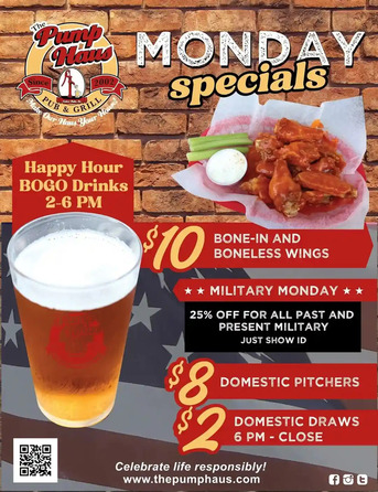 New York, Food, The Pump Haus &ndash; Trusted Cedar Falls IA Restaurant
