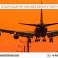 What Is Sun Country Airlines Group Flight Policy?